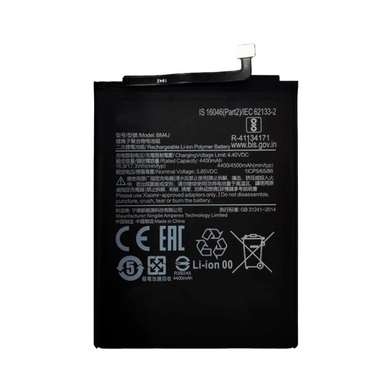 Bateria BM4J para Xiaomi Redmi Note 8 Pro M1906G7G 4400mAh